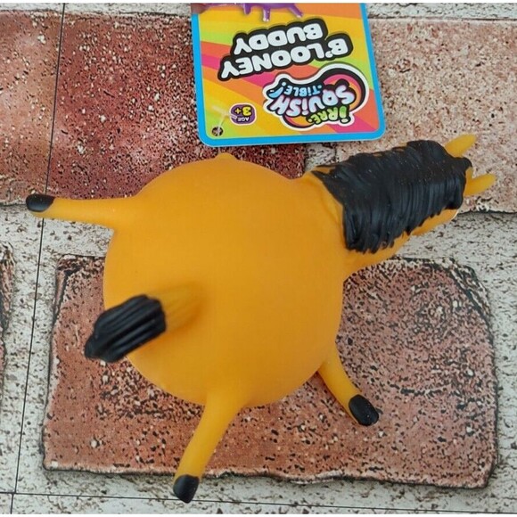 Fat Horse Ja-Ru Stretchy Toy Figure Squishy Animal Stretchable Squeeze Pony 3+ - Picture 11 of 13